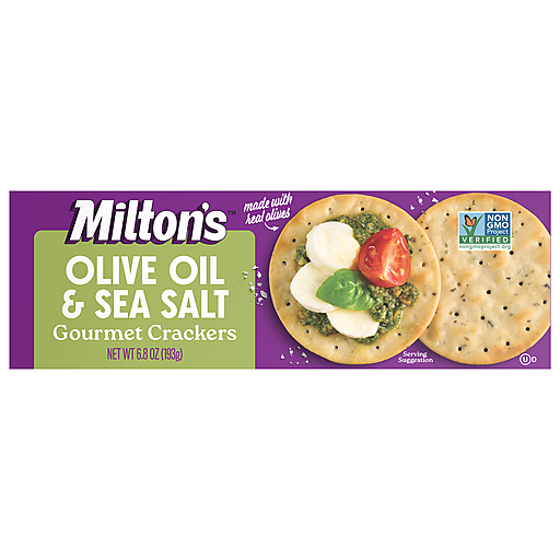 Miltons Seasalt & Olive Oil Crackers