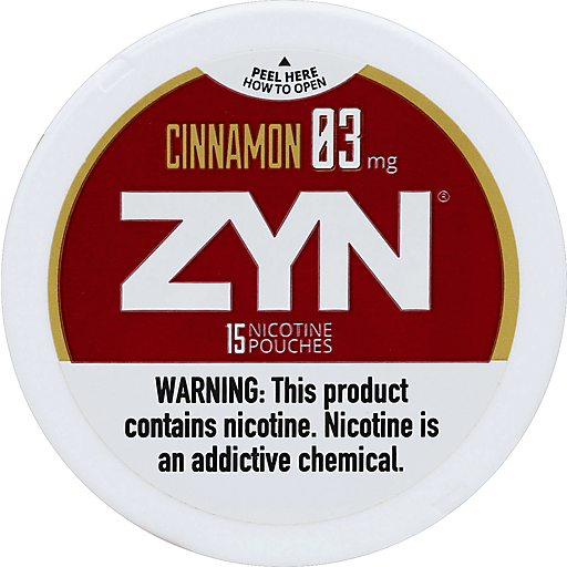 ZYN Nicotine Pouches - 6MG - Cinnamon