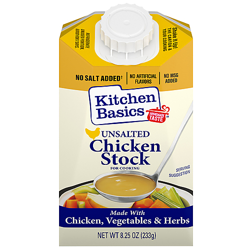 Kitchen Basics Unsalted Chicken Stock 8.25 oz