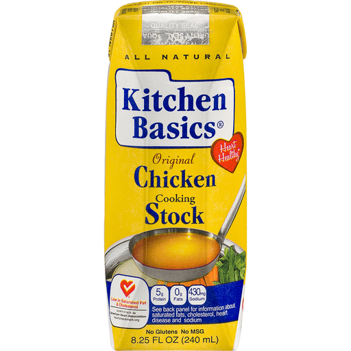 Kitchen Basics Stock, Original, Chicken 8.25 oz | Bouillon, Stocks ...