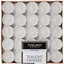 Tuscany Candle White Tealight Candle 50 Ea