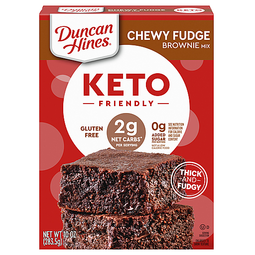 Duncan Hines Keto Chewy Fudge Brownie Mix