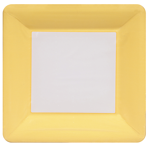 Boston Int'L Square Plates - Classic Yellow