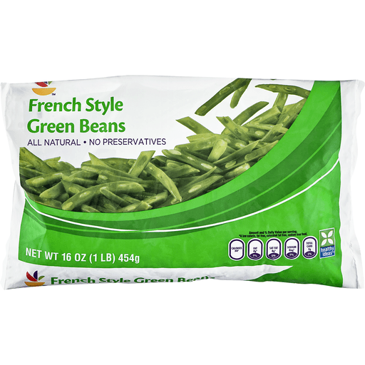 Giant Green Beans Cut All Natural