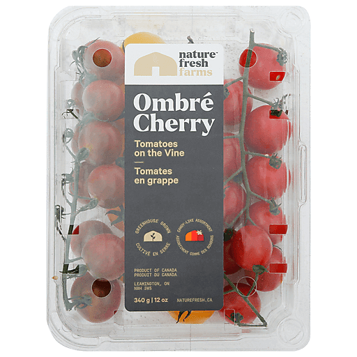 Nature Fresh Farms Ombre Cherry Tomatoes on the Vine 12 Oz 