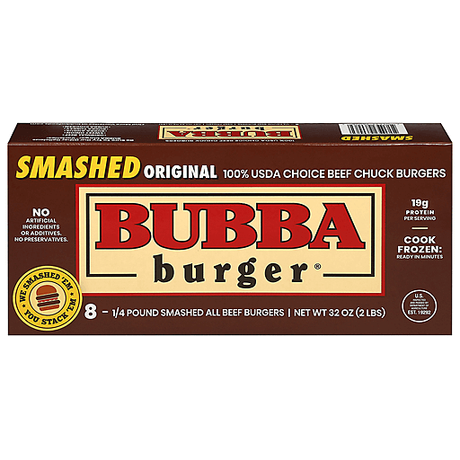 Bubba Burger Orignal Smashed Beef Burger