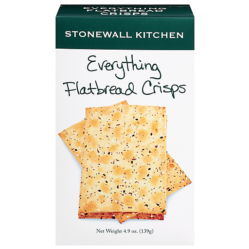 Stonewall Kitchen Everything Flatbread Crisps 4.9 oz