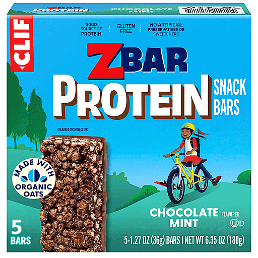 Clif Kid Z Bar Protein - Choc Mint - 5 Ct