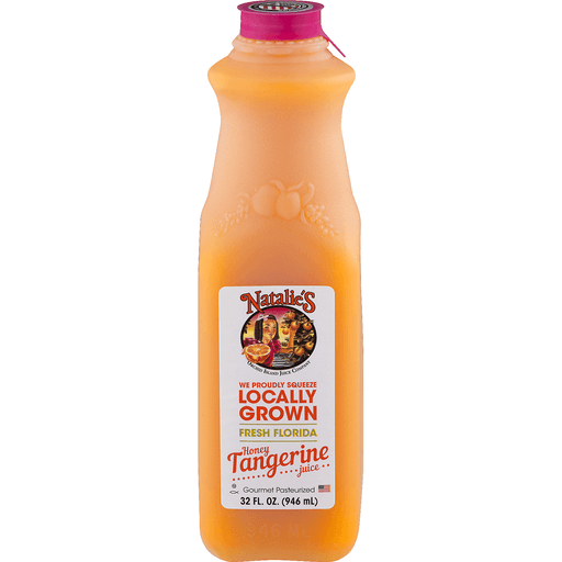 Fresh Tangerine Juice - 16 oz - 32 oz - Natalie's Juice