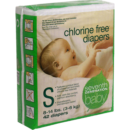 Seventh generation orders baby diapers