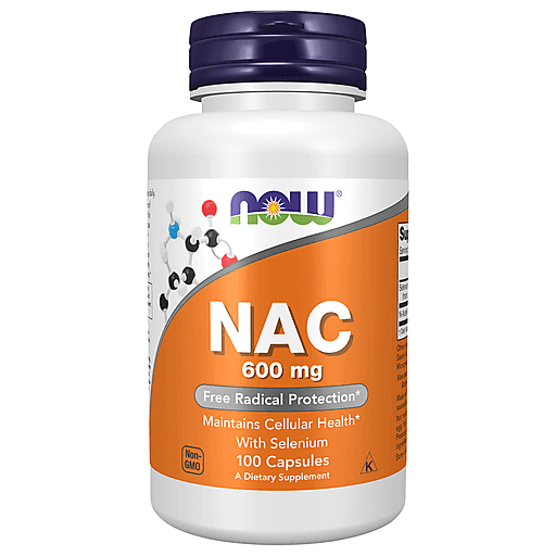 Now Nac-Acetyl Cysteine 600 Mg