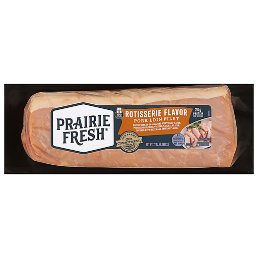 Prairie Fresh Rotisserie Flavor Pork Loin Filet 22 oz