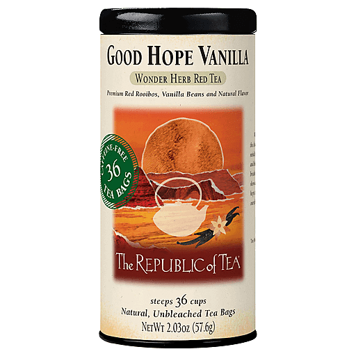 Republic Of Tea Good Hope Vanilla Red Tea
