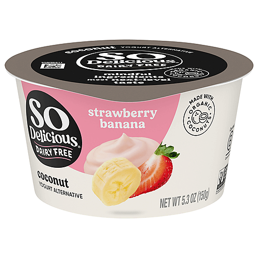 So Delicious Coconut Mlk Yogurt Strawberry Banana