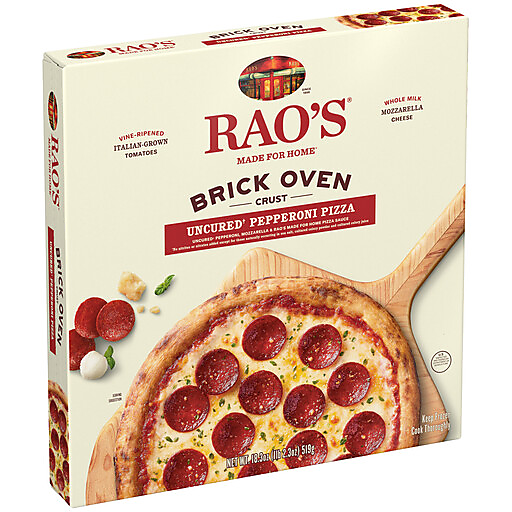 Raos Uncured Pepperoni Pizza Frozen Pizza 18.300 oz