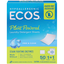Ecos Plant Powered Free & Clear Laundry Detergent Sheets 50 Ea
