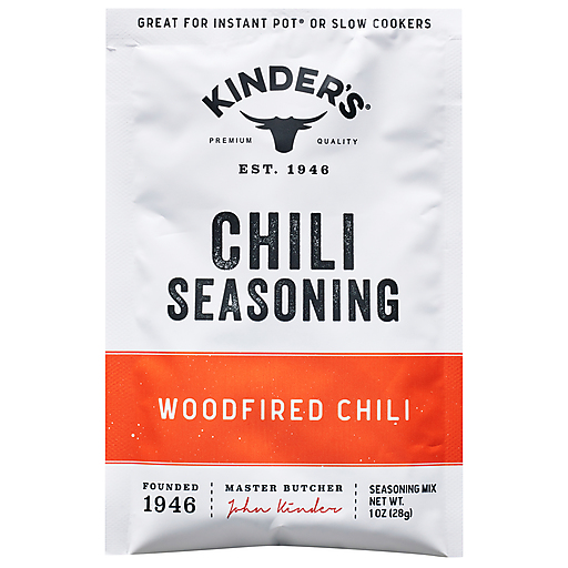 Kinder's Chili Woodfired Chili Seasoning 1 oz