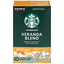 Starbucks K Cup Pods Ground Blonde Roast Veranda Blend Coffee 10 Ea