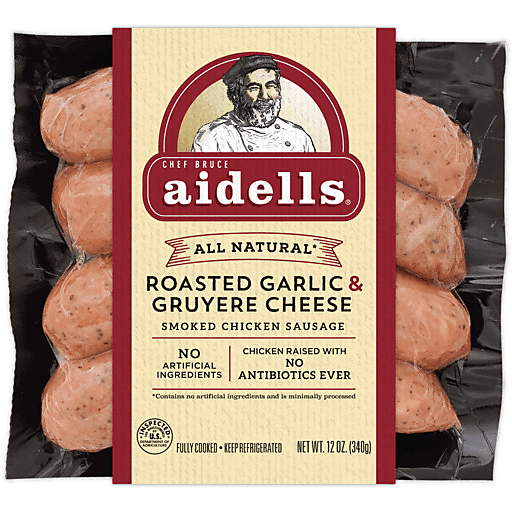 Aidells Roasted Garlic Sausage