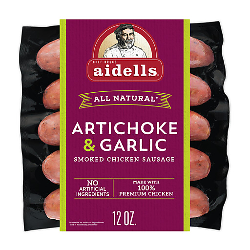 Aidells Artichoke & Garlic Sausage