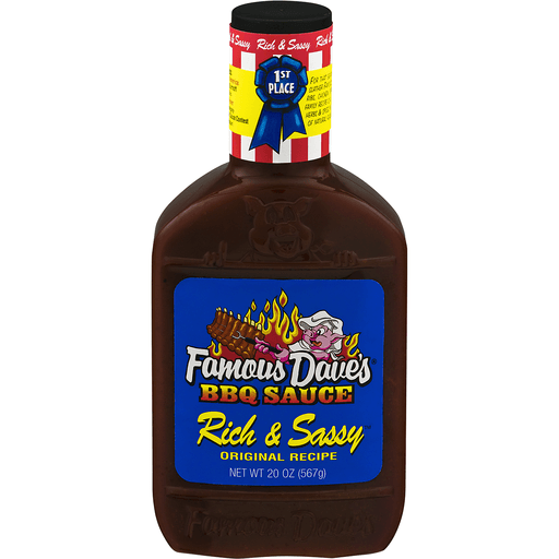 Famous dave's bbq sauce sale