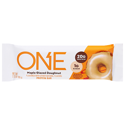 One Maple Glazed Doughnut Protein Bar 2.12 oz