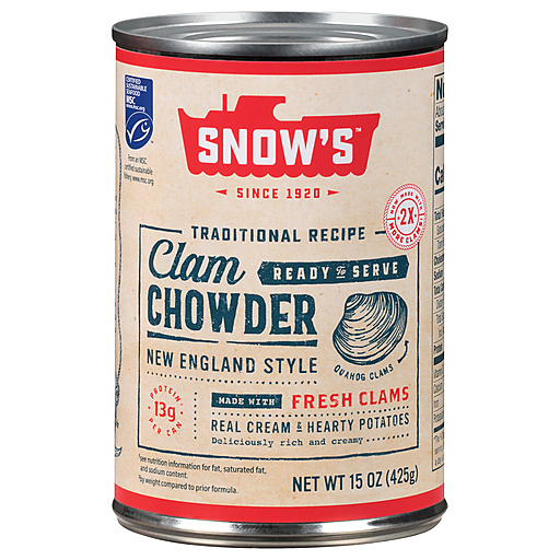 Snows Ne Clam Chowder Rts