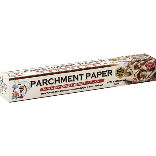 Big Chef Parchment Paper, 25 Square Feet, Paper & Plastic
