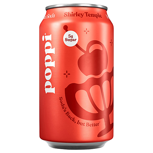 Poppi Prebiotic Shirley Temple Soda 12 fl oz