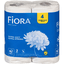 Fiora Extra Soft Extra Strong 2 Ply Double Plus Rolls Bath Tissue 4 Ea