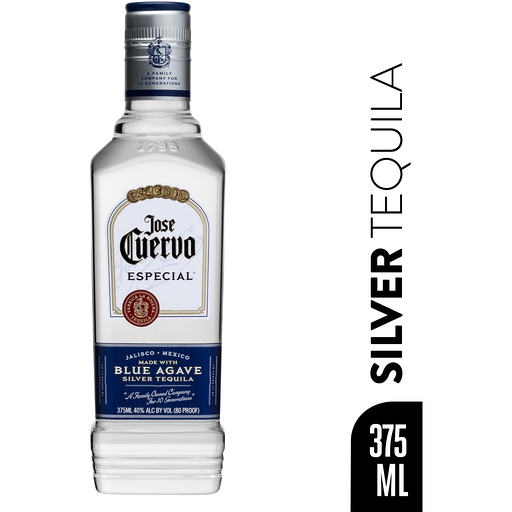 Jose Cuervo® Especial® Silver Tequila 80 Proof (375 ml) | Liquor