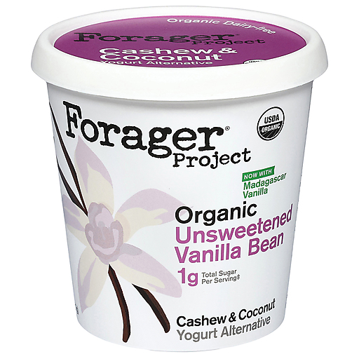 Forager Project Organic Unsweetened Vanilla Bean Cashew & Coconut Yogurt Alternative 24 oz