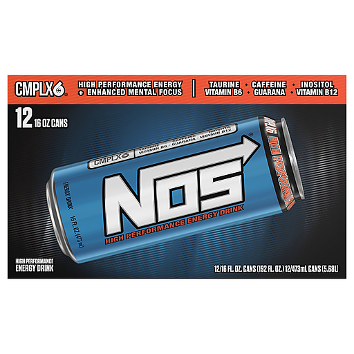 Nos High Performance Energy Drink 12 ea