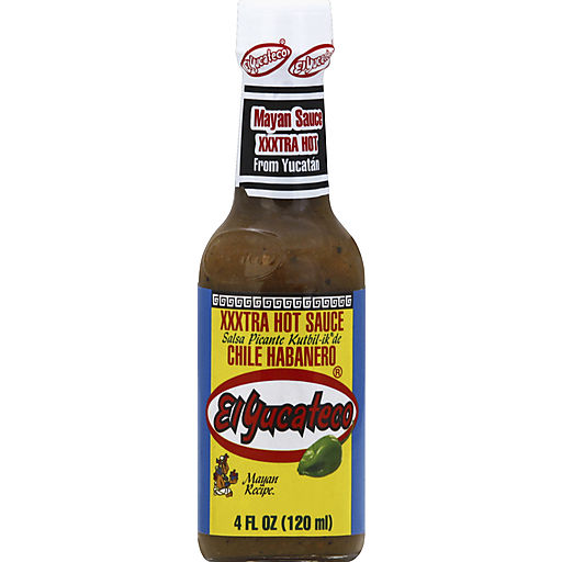 El Yucateco Hot Sauce, Xx Xtra, Chile Habanero 4 Oz | Hispanic 