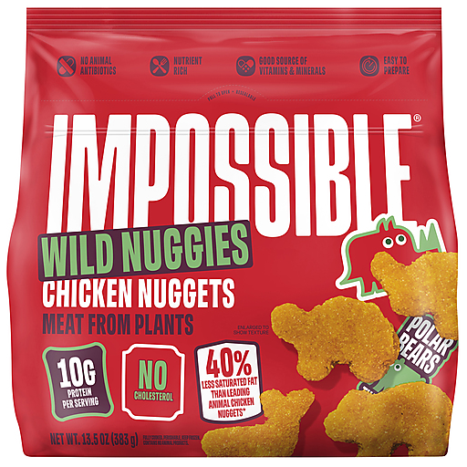 Impossible Foods Impossible Wild Nuggies™, Chicken Nuggets Made From Plants 13.5 oz