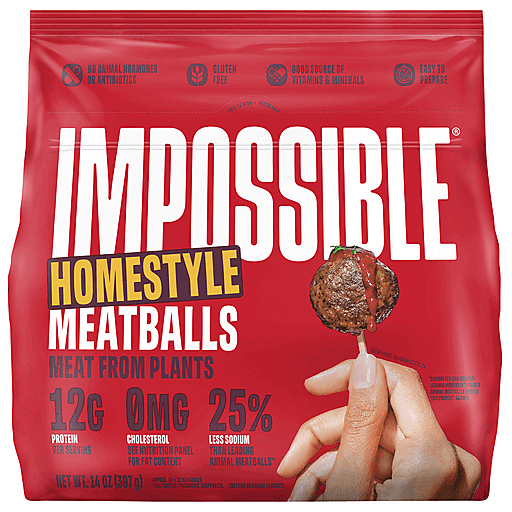 Impossible Plant Based Meatballs