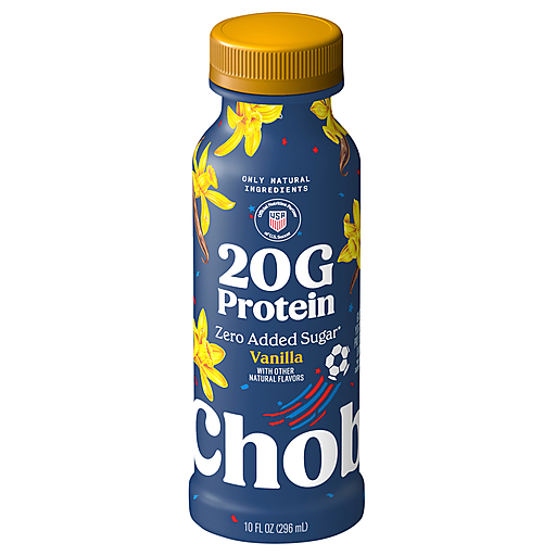 Chobani Zero Added Sugar Greek Yogurt Vanilla Protein Drink 10 fl oz
