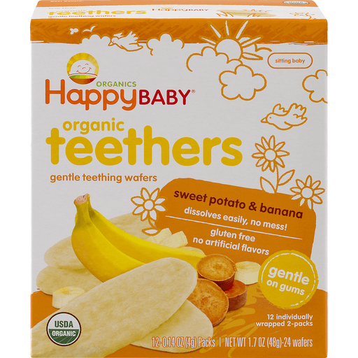 Happy baby sale teething crackers