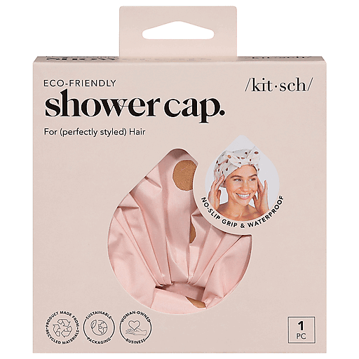 Kitsch Luxe Shower Cap - Blush Dot