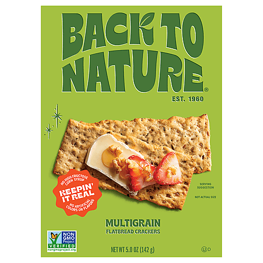 Back To Nature Crackers Flatbread Multigrain