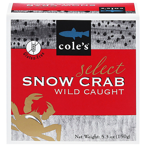 Cole's Wild Caught Snow Crab 5.3 oz