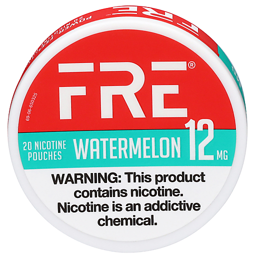 Fre Watermelon Nicotine Pouches 20 ea