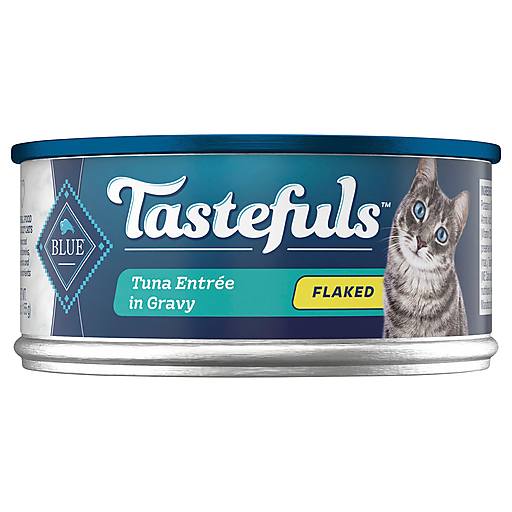 Blue Buffalo Natural Adult Flaked Tuna Entree In Gravy Food For Cats 5.5 oz