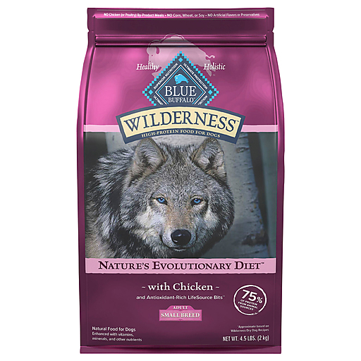 Blue Buffalo Nature's Evolutionary Diet Small Breed Natural Adult Chicken Food For Dogs 4.5 lb