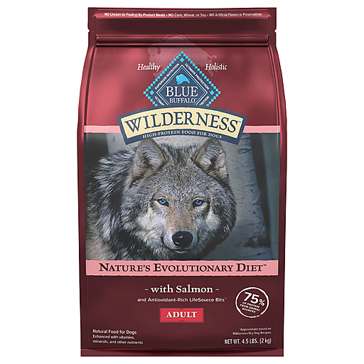 Blue Buffalo Nature's Evolutionary Diet Natural Adult Salmon Food For Dogs 4.5 lb