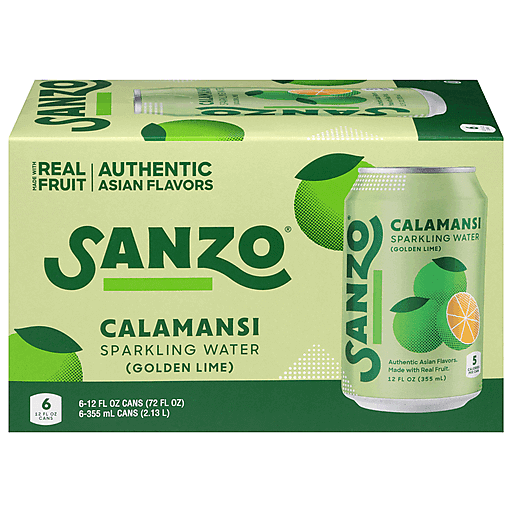 Sanzo Calamansi Sparkling Water 6 ea