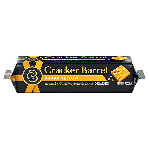 Cracker Barrel Chunk Cheese, Sharp Cheddar