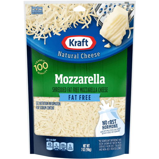 Kraft Fat Free Mozzarella Shredded