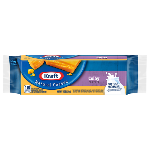 Kraft Colby Cheese, 8 oz Block