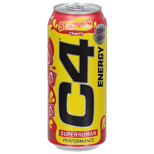 C4 Energy Drink, Anytime, Zero Sugar, Smart Energy, Electric Sour 16 oz, Shop